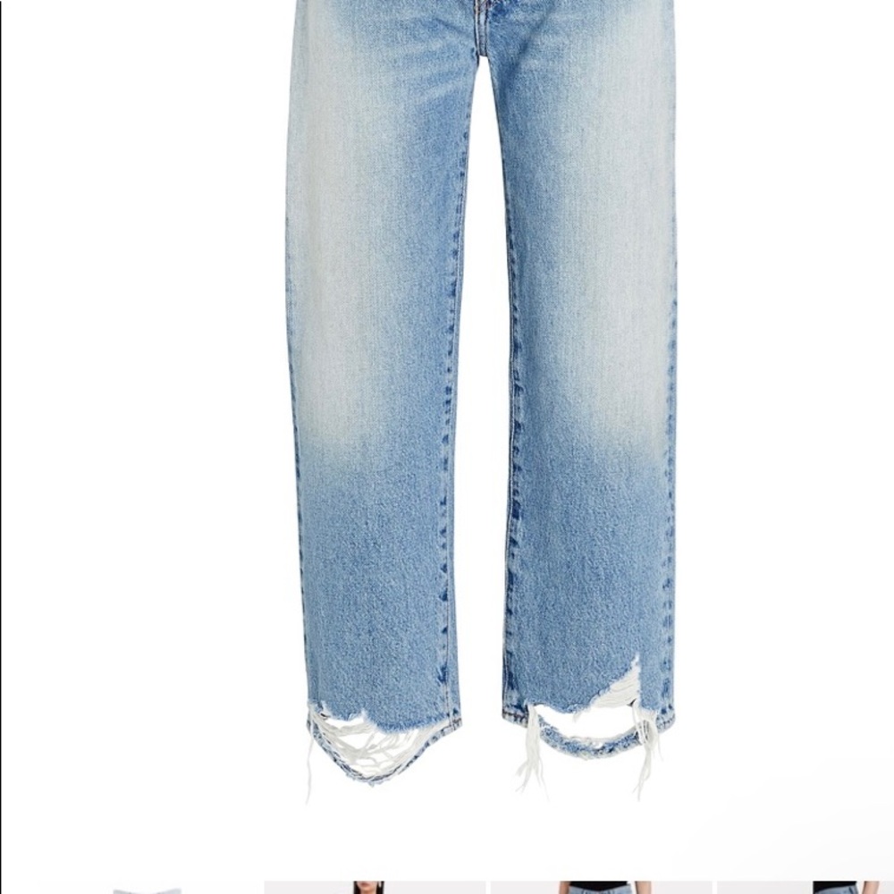 Denimist pierce distressed High-Rise crop Jean size 29 - Picture 2 of 15